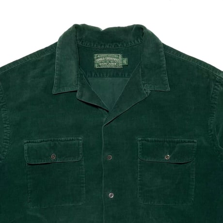 POLO COUNTRY RALPHLAUREN　"CORDUROY" CAMP SHIRT
