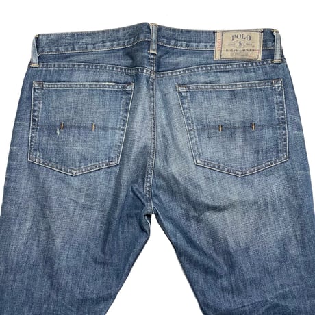 POLO RALPHLAUREN　"SLIM 381" DENIM PANTS