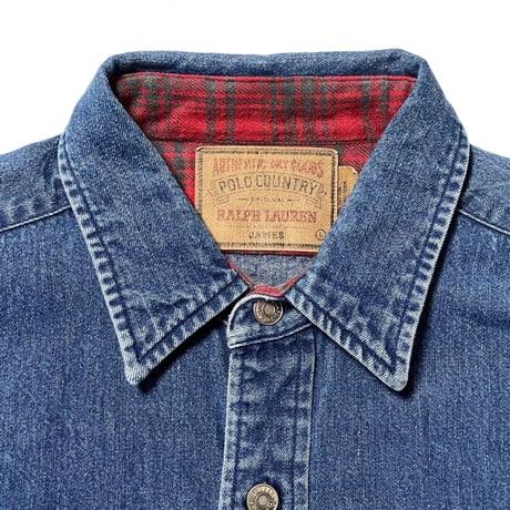 POLO COUNTRY RALPHLAUREN　DENIM SHIRT