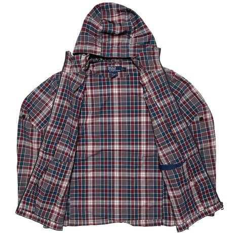 POLO RALPHLAUREN　"CHECK" NYLON JACKET