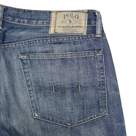 POLO RALPHLAUREN　"SLIM 381" DENIM PANTS