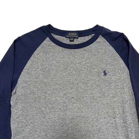 POLO RALPHLAUREN　"LONG SLEEVE RAGLAN" L/S TEE