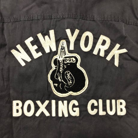 POLO RALPHLAUREN　 "NEW YORK BOXING CLUB" WORK SHIRT (1st-S)