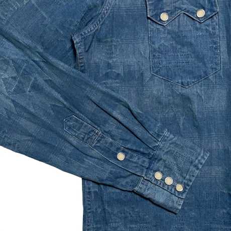RRL RALPHLAUREN　"WESTERN WEAR" DENIM SHIRT