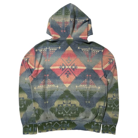 1POLO RALPHLAUREN　 "NATIVE" FLEECE HOODIE (M)