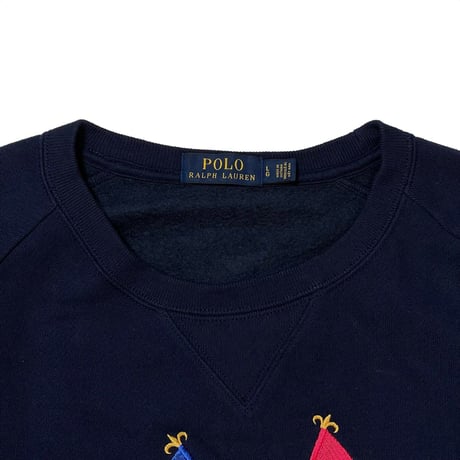 POLO RALPHLAUREN　"CROSS FLAG" SWEAT