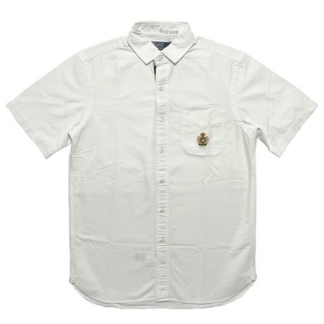 POLO RALPHLAUREN　"CREST LOGO" S/S SHIRT
