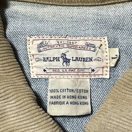 RALPHLAUREN　"INDIAN" COVERALLS (VINTAGE)