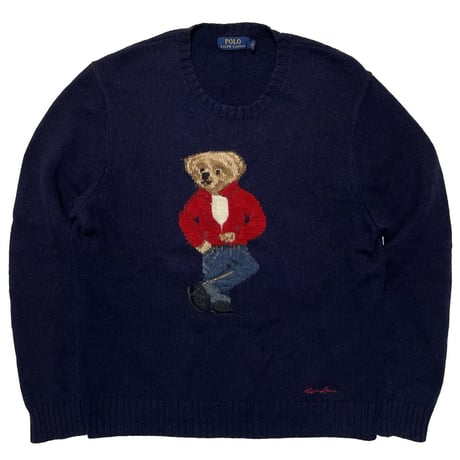 POLO RALPHLAUREN　"POLO BEAR" SWEATER