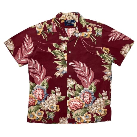 POLO RALPHLAUREN　"FLOWER" ALOHA SHIRT