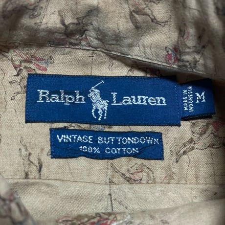 POLO RALPHLAUREN　"VINTAGE BUTTONDOWN" SHIRT
