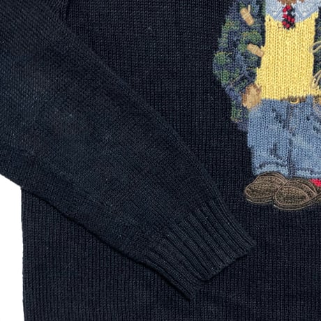 POLO RALPHLAUREN　"COAT BEAR" SWEATER