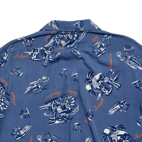 POLO SPORT RALPHLAUREN　"ISLAND" OPEN COLLAR SHIRT