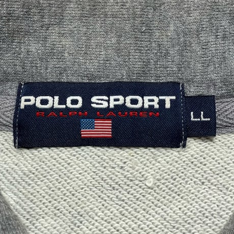 POLO SPORT RALPHLAUREN　"HARF-ZIP" RUGBY SHIRT