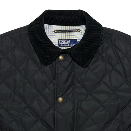 POLO RALPHLAUREN　"CORDUROY CALLAR" QUILTING JACKET