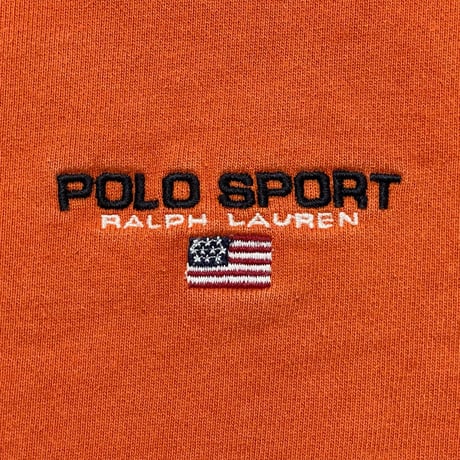 POLO SPORT RALPHLAUREN　"HARF-ZIP" SWEAT SHIRT