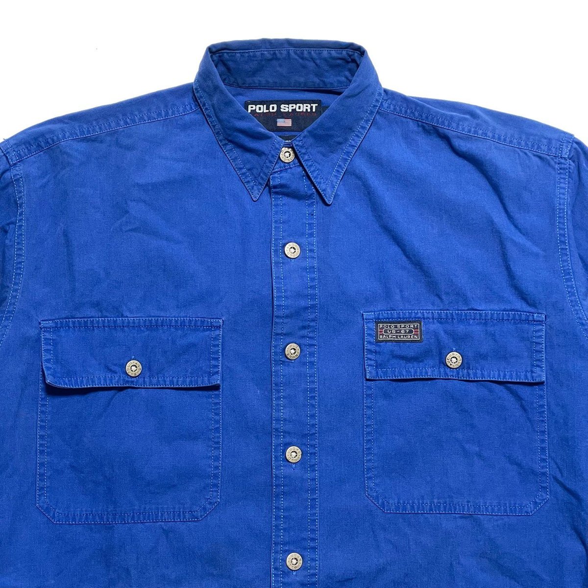 【レア】POLO SPORTラガーシャツ 青 100%コットン 楽天市場】90's □ POLO SPORT ポロスポーツ ラルフローレン