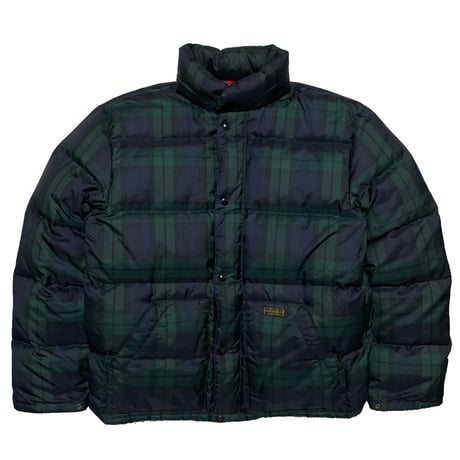POLO RALPHLAUREN　"BLACK WATCK" DOWN JACKET