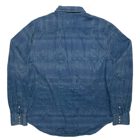 RRL RALPHLAUREN　"WESTERN WEAR" DENIM SHIRT