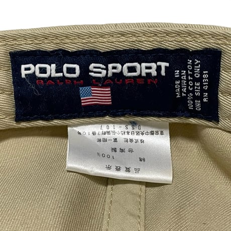 POLO SPORT RALPHLAUREN　"PS" BASEBALL CAP