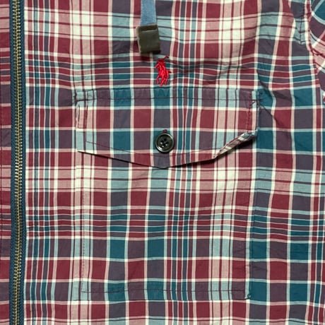 POLO RALPHLAUREN　"CHECK" NYLON JACKET