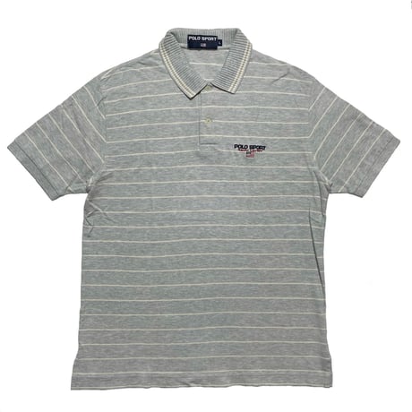 POLO SPORT RALPHLAUREN　"STRIPED" POLO SHIRT