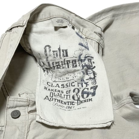 POLO RALPHLAUREN　WHITE DENIM