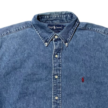 RALPHLAUREN　"90s VINTAGE" DENIM SHIRT