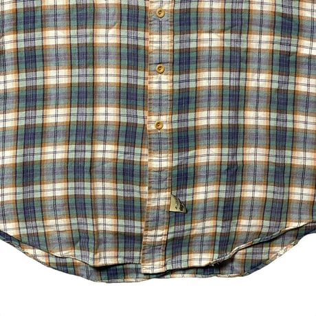RRL RALPHLAUREN　"TRACK TAG" FLANNEL SHIRT (90s)