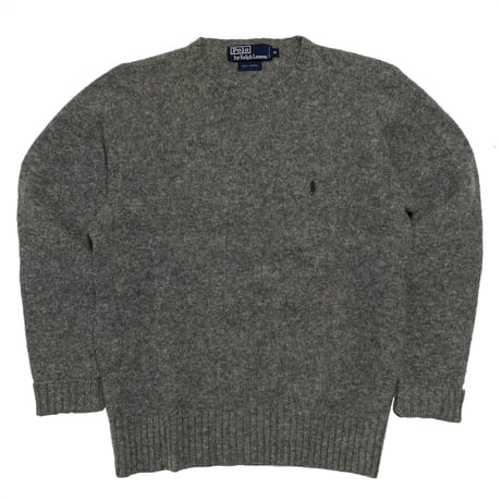 POLO RALPHLAUREN　"PONY" SWEATER (GRAY)