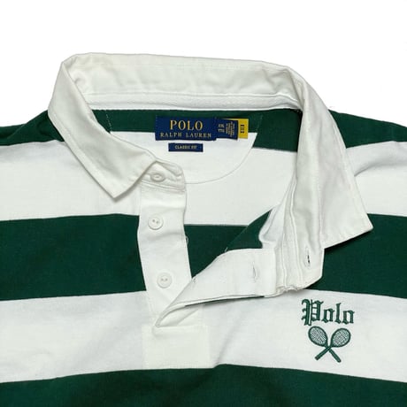 POLO RALPHLAUREN　"TENNIS" RUGBY SHIRT