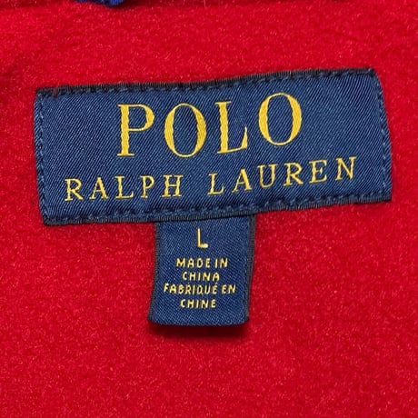 POLO RALPHLAUREN　"SPORTMEN RESPECT" NYLON JACKET