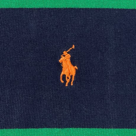 POLO RALPHLAUREN　"STRIPE" RUGBY SHIRT