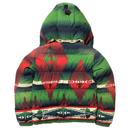 POLO RALPHLAUREN　"NATIVE PATTERN" DOWN JACKET