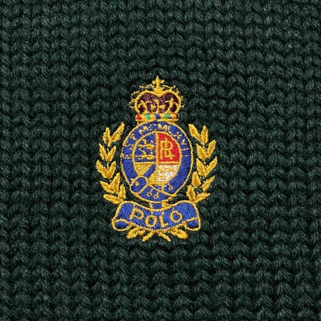 POLO RALPHLAUREN　"CREST LOGO" SWEATER
