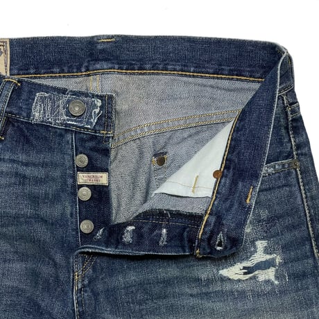 POLO RALPHLAUREN　"DAMAGE DENIM" SHORTS