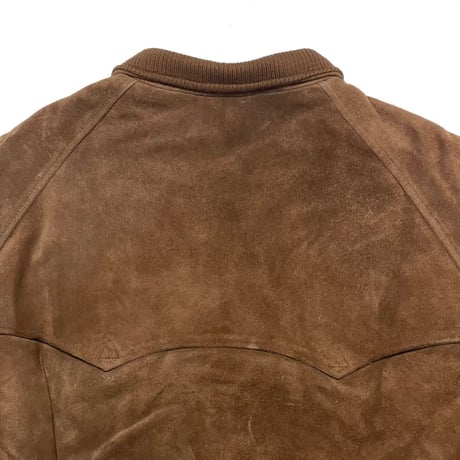 POLO RALPHLAUREN　"SUEDE LETHER" SWING TOP