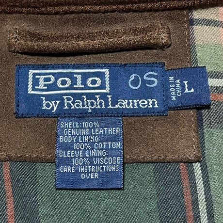 POLO RALPHLAUREN　"SUEDE" SWINGTOP