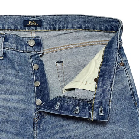 POLO RALPHLAUREN　"BUTTON FLY" DENIM