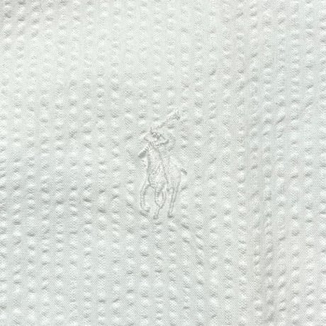 POLO RALPHLAUREN　"DEAD STOCK" S/S SEERSUCKER SHIRT