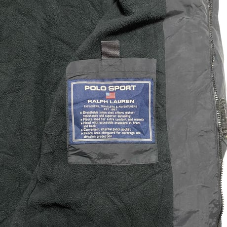POLO SPORT RALPHLAUREN　"90s VINTAGE" NYLON JACKET