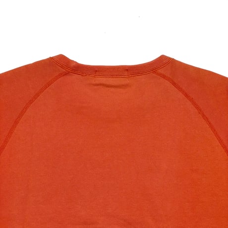 POLO RALPHLAUREN　"ORANGE" SWEAT.裏起毛ナシ