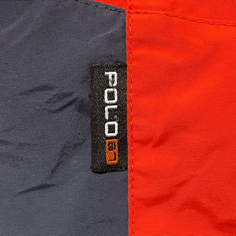 POLO RALPHLAUREN　"FLEECE COLLAR" NYLON JACKET