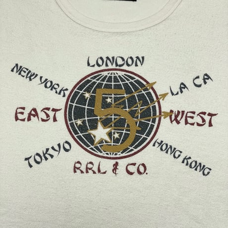RRL RALPHLAUREN　"TOWEL CLOTH" S/S TEE