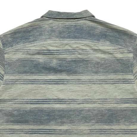 RRL RALPHLAUREN　 "STRIPE" CAMP SHIRT