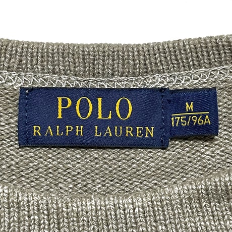 POLO RALPHLAUREN　"P PATCH" SWEATER