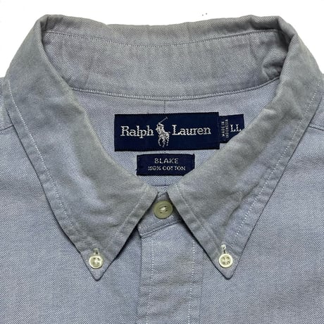 RALPHLAUREN　"BLAKE" BUTTON DOWN SHIRT
