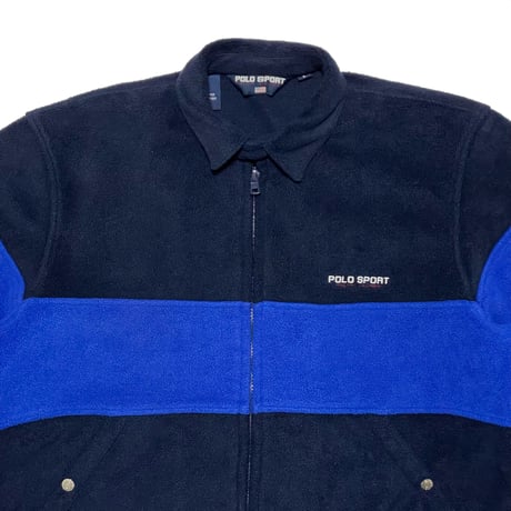 POLO SPORT RALPHLAUREN　 "COLOR BLOCK" FLEECE JACKET