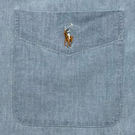 RALPHLAUREN　"CHAMBRAY" BIG SHIRT