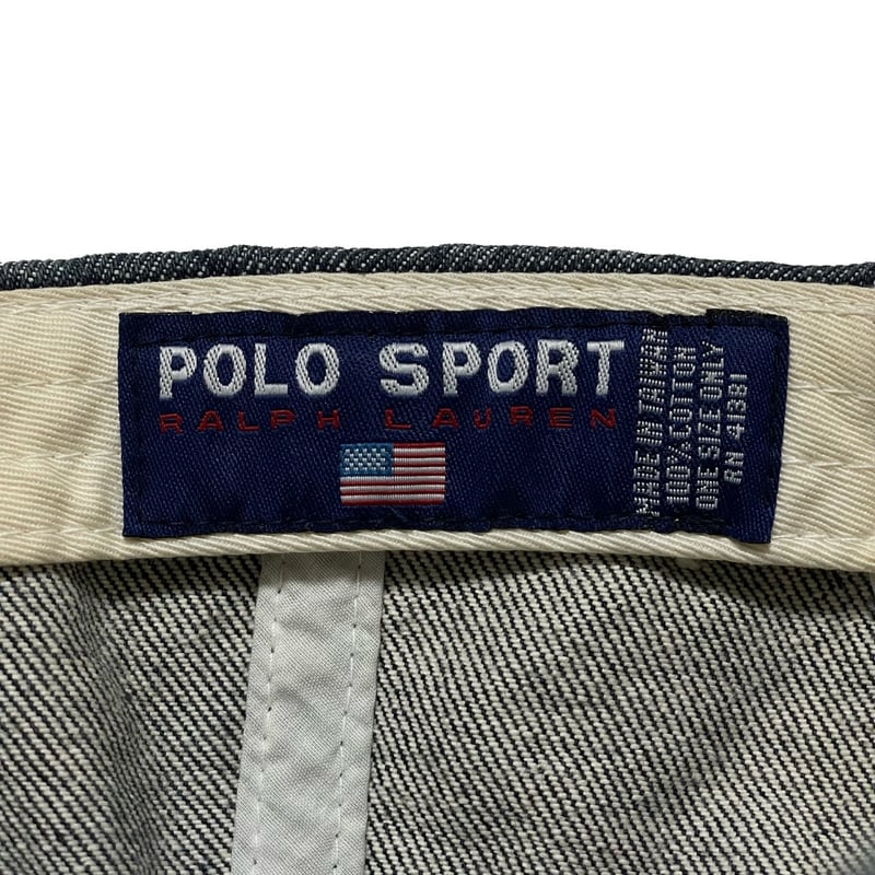POLO SPORT デニム キャップ POLO SPORT RALPHLAUREN 